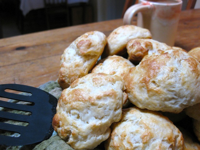 Homemade biscuits (Eat Me. Drink Me.)
