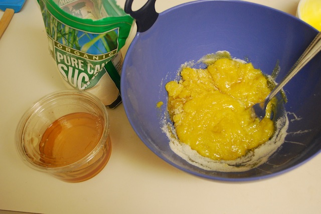 Egg yolks with honey and sugar (Eat Me. Drink Me.)