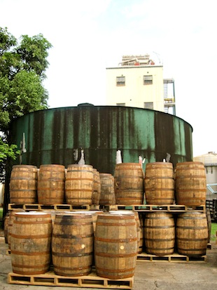 Stacks of barrels (Eat Me. Drink Me.)