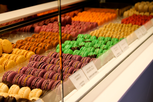 Fluorescent macaroons, Paris (Eat Me. Drink Me.)