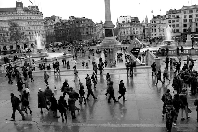 Trafalgar Square, London (Eat Me. Drink Me.)