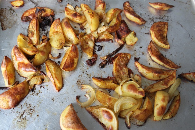roast potatoes with hungarian pepper sauce (Eat Me. Drink Me.)