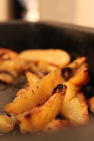 potatoes and eggplant (Eat Me. Drink Me.)