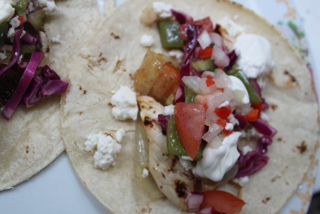 tacos with roast chicken and habanero salsa recipe (Eat Me. Drink Me.)