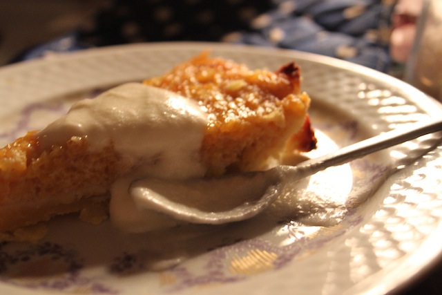 slice of homemade pumpkin pie (Eat Me. Drink Me.)