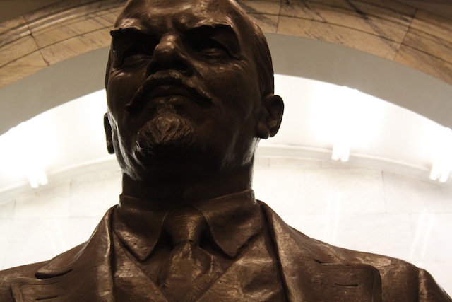 Under Lenin's gaze (Eat Me. Drink Me.)