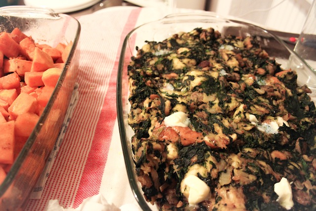 Stuffing and sweet potatoes (Eat Me. Drink Me.)