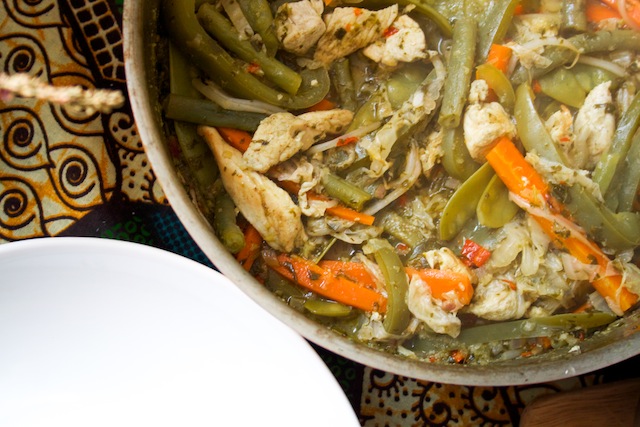 Thai green curry, ready to serve (Eat Me. Drink Me.)