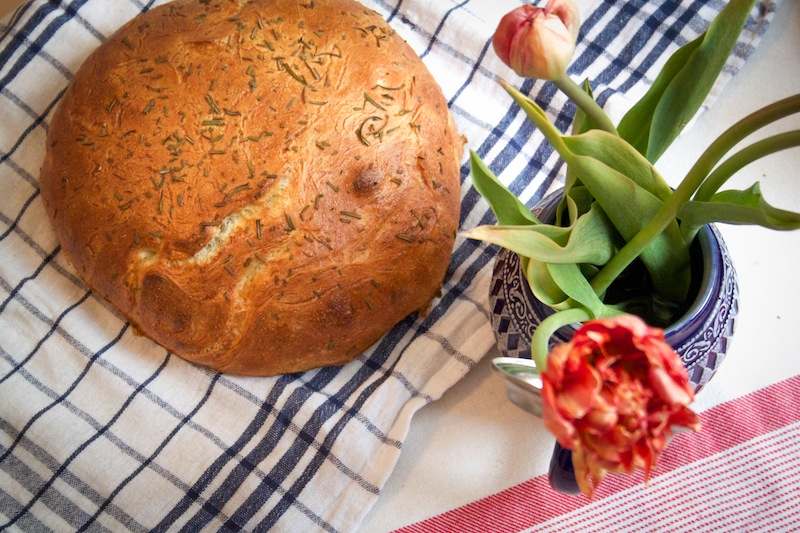 Olive oil and rosemary bread (Eat Me. Drink Me.)