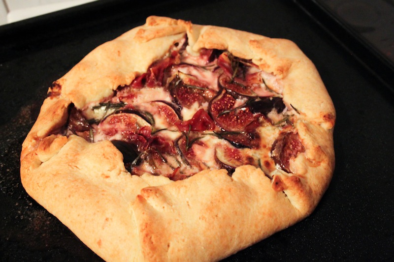 Savory fig galette with goat cheese and rosemary (Eat Me. Drink Me.)