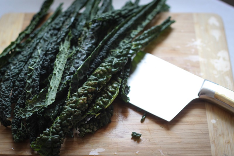 Raw kale (Eat Me. Drink Me.)