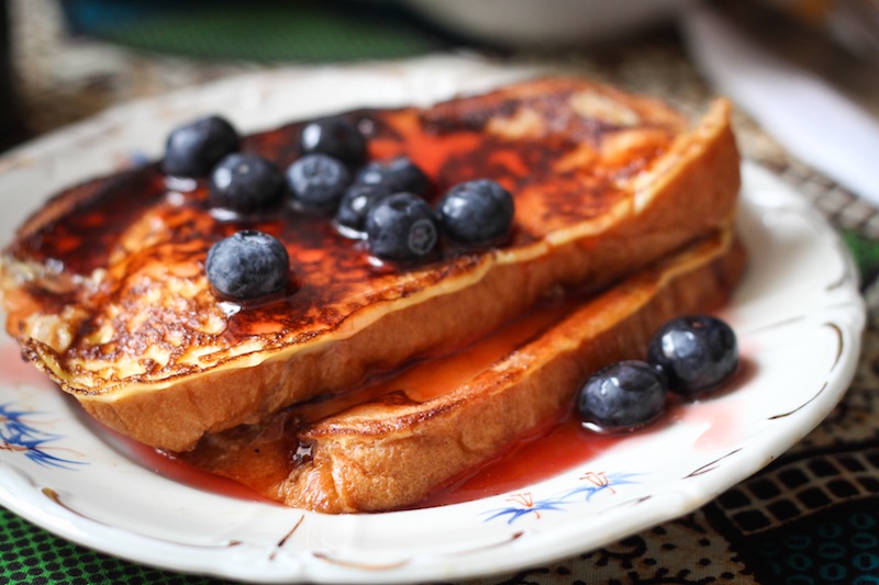 Earl Grey French toast with Blood Orange Syrup (Eat Me. Drink Me.)