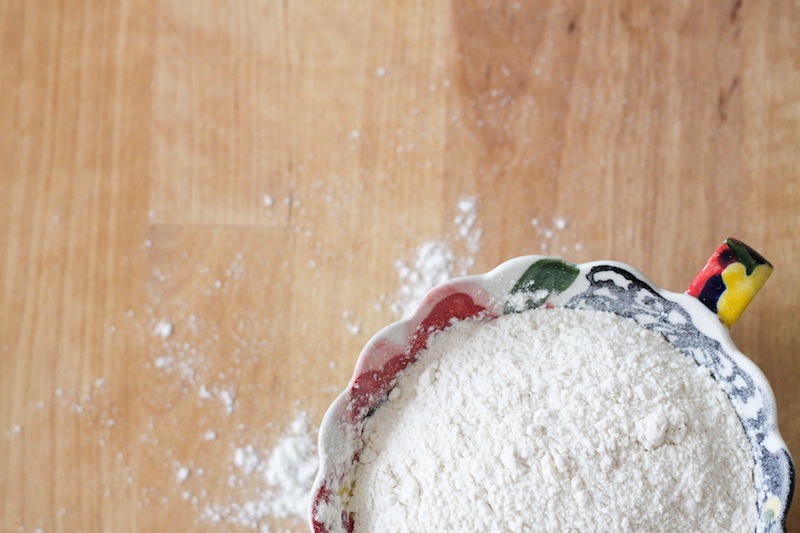 flour for pizza dough (Eat Me. Drink Me.)