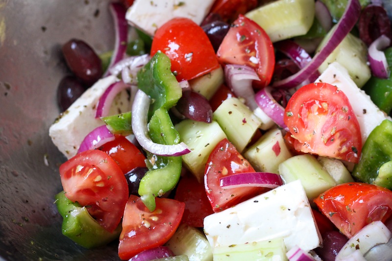 Greek salad (Eat Me. Drink Me.)