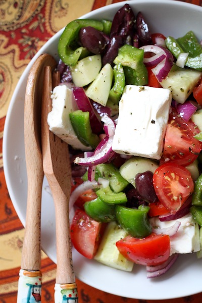 Greek salad recipe (Eat Me. Drink Me.)
