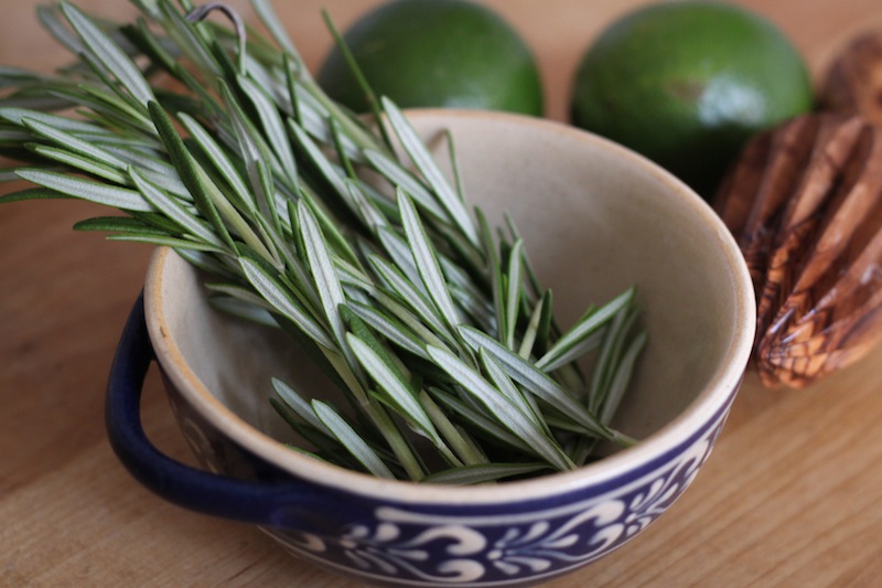 Rosemary and limes (Eat Me. Drink Me.)