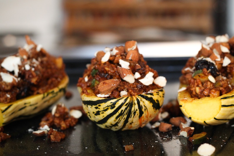 Moroccan-spiced stuffed delicata squash (Eat Me. Drink Me.)