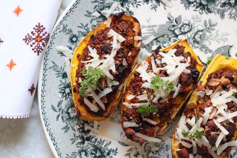Beef and Maple Delicata Squash Boats (Eat Me. Drink Me.)