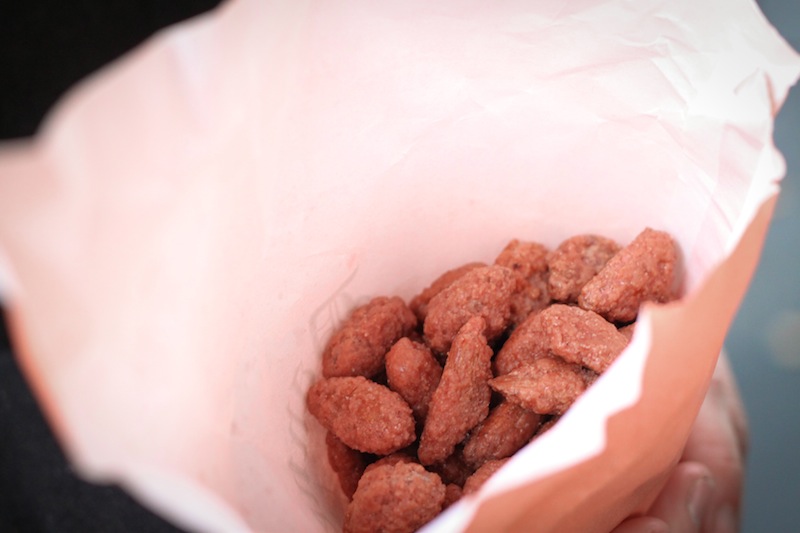 Roasted almonds (Eat Me. Drink Me.)
