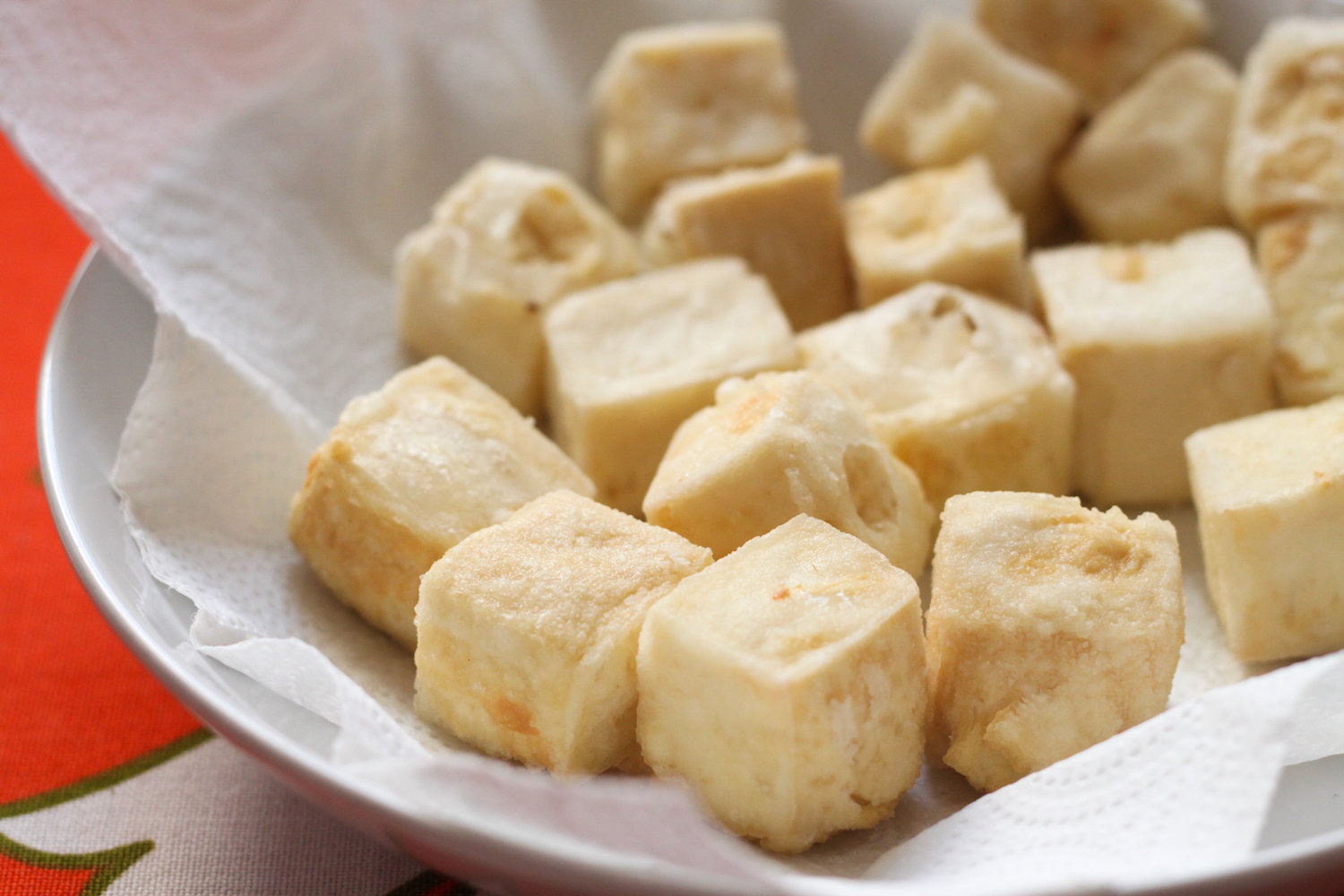 Fried tofu (Eat Me. Drink Me.)