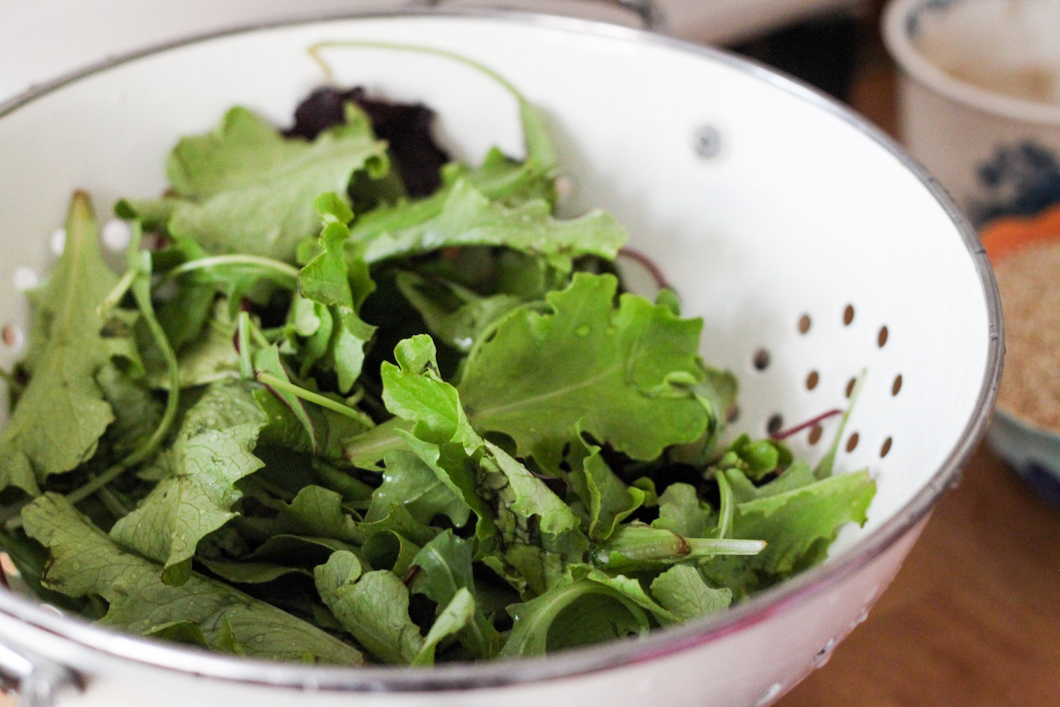 Mixed salad greens (Eat Me. Drink Me.)