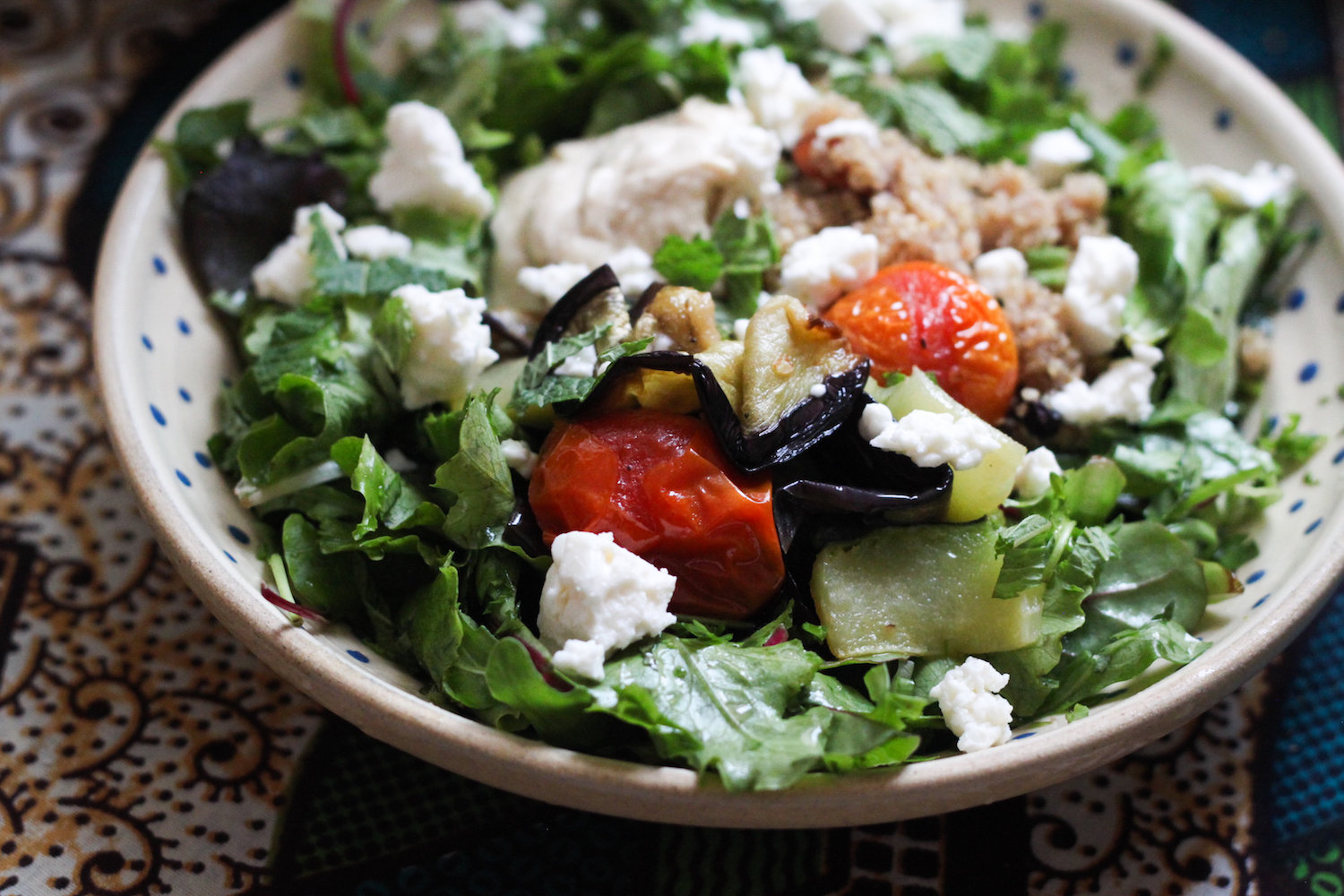 Mediterranean summer salad (Eat Me. Drink Me.)