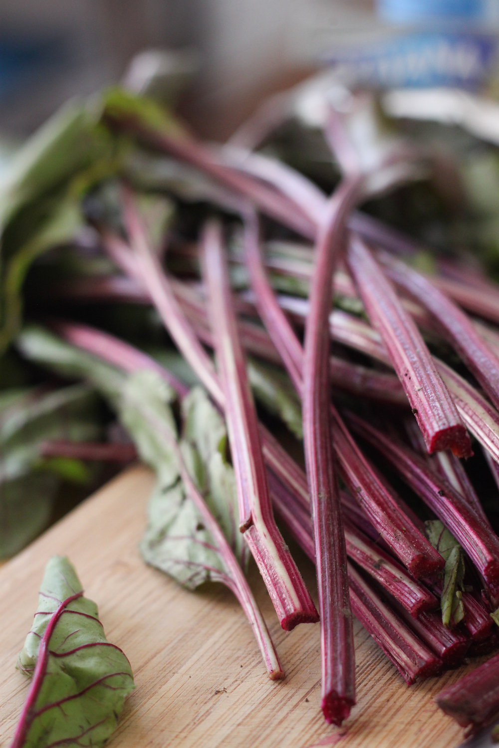 Ribbed beet greens (Eat Me. Drink Me.)