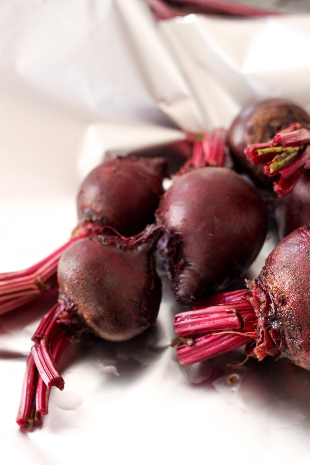 Beets ready to roast (Eat Me. Drink Me.)