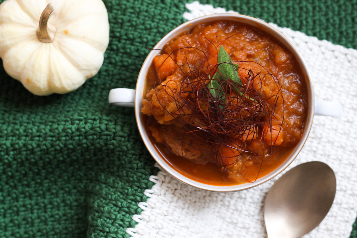 Pumpkin stew for a cold day (Eat Me. Drink Me.)