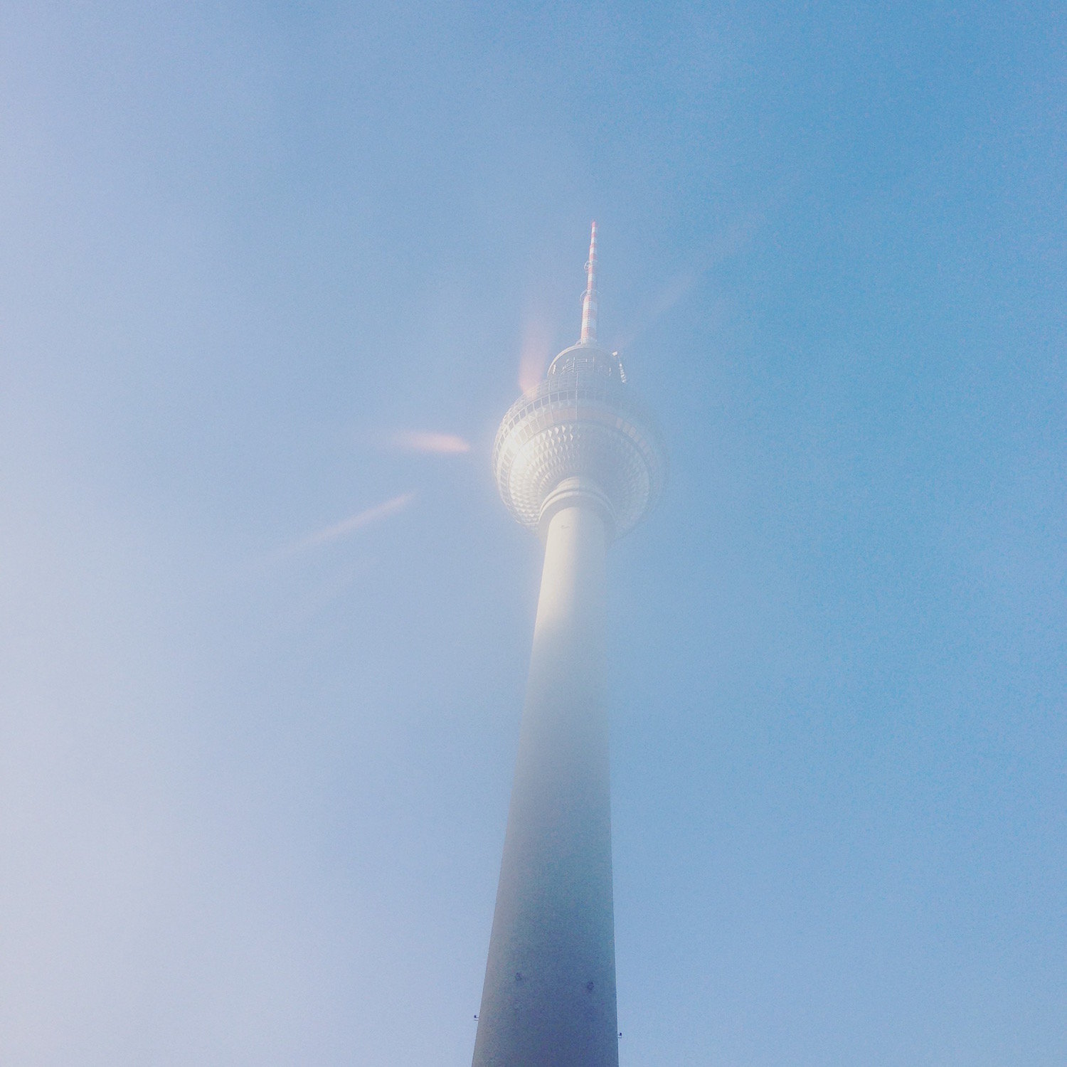 The Berlin TV Tower at dawn (Eat Me. Drink Me.)