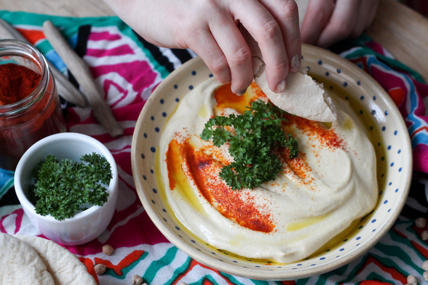 Hummus with tahini recipe (Eat Me. Drink Me.)