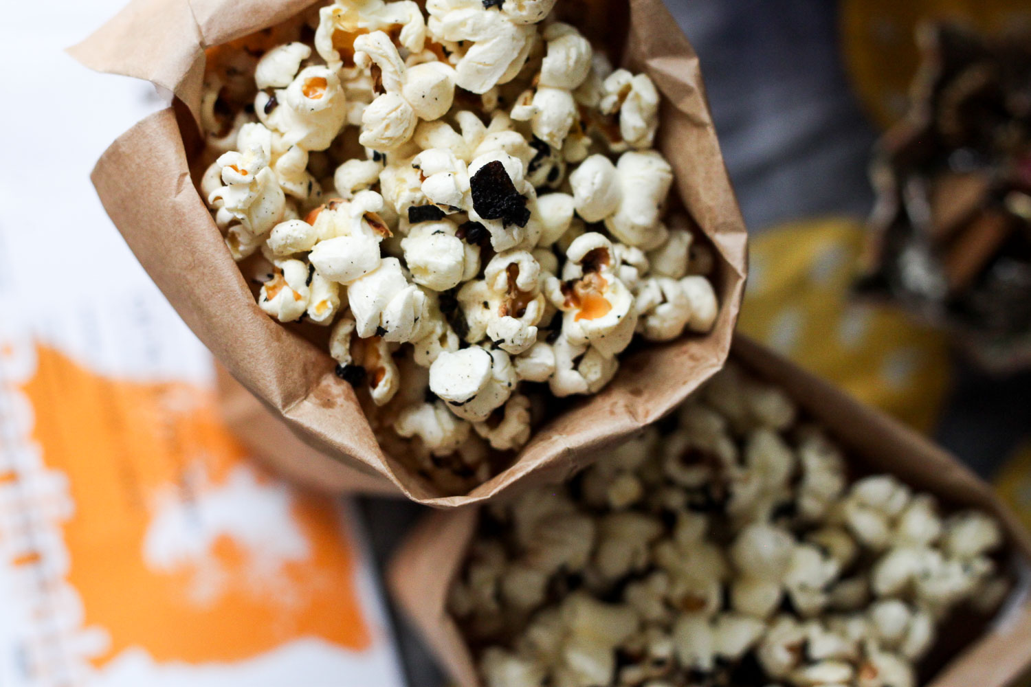 Movie snacks popcorn (Eat Me. Drink Me.)