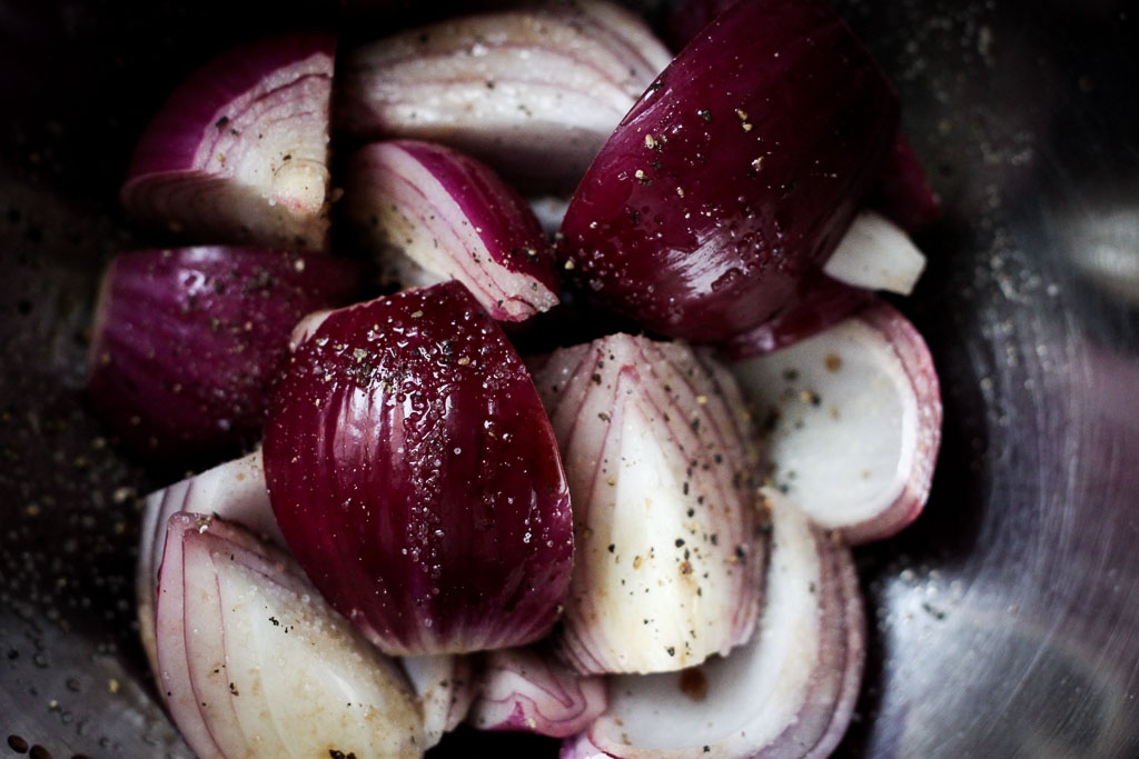 Quartered onions (Eat Me. Drink Me.)