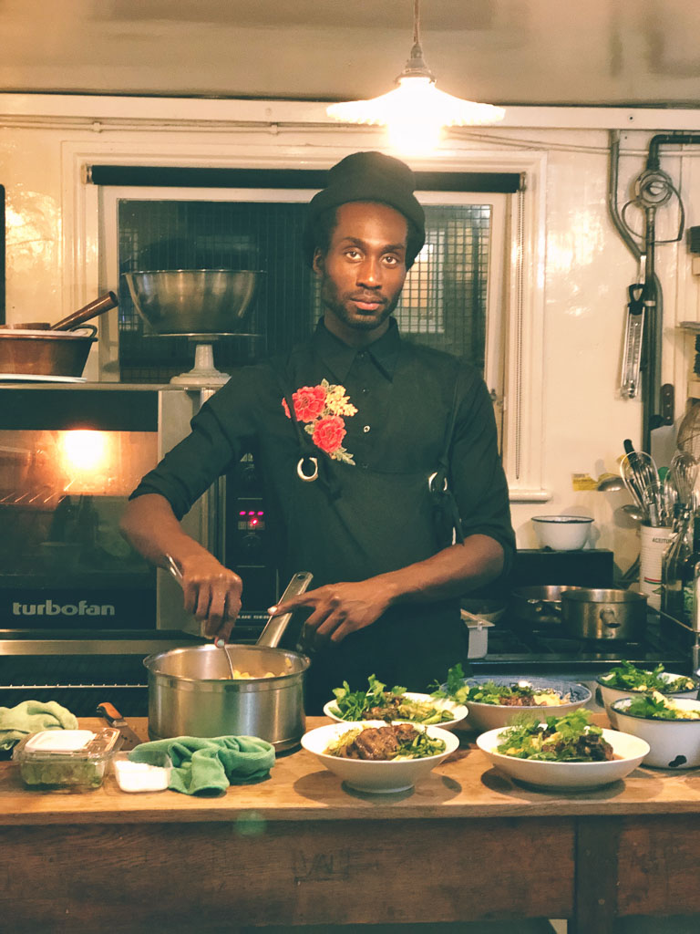 Chef DeVonn Francis of Yardy, NYC (photo courtesy of Counter Service)