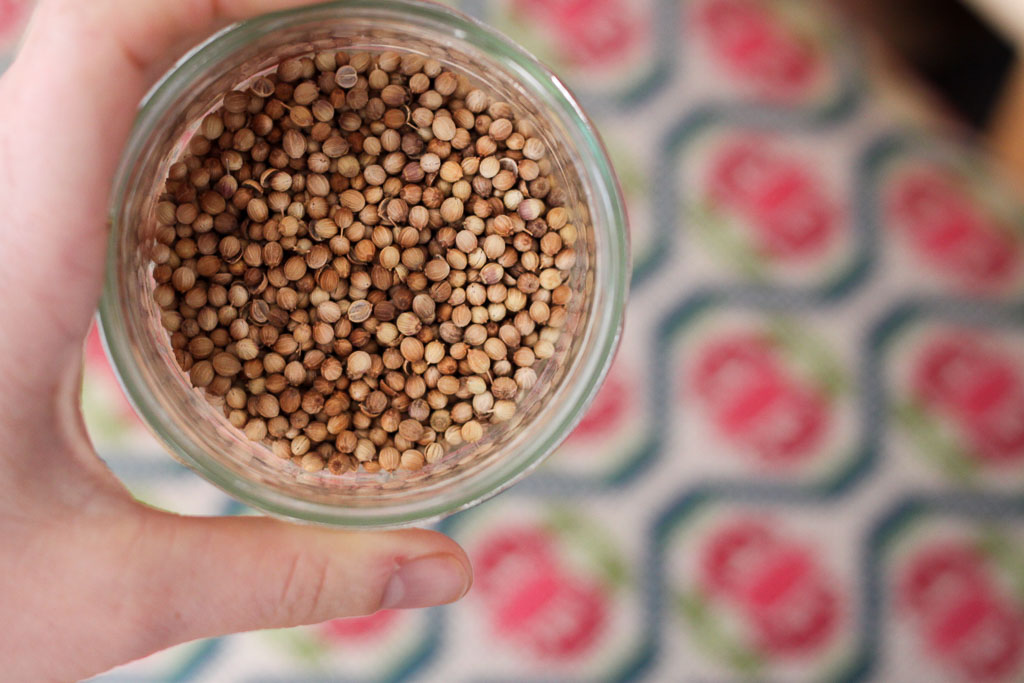 Whole coriander (Eat Me. Drink Me.)