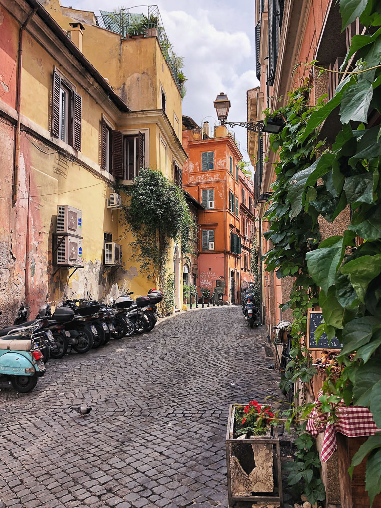 Streets of Trastevere, Rome (Photo courtesy of Counter Service)