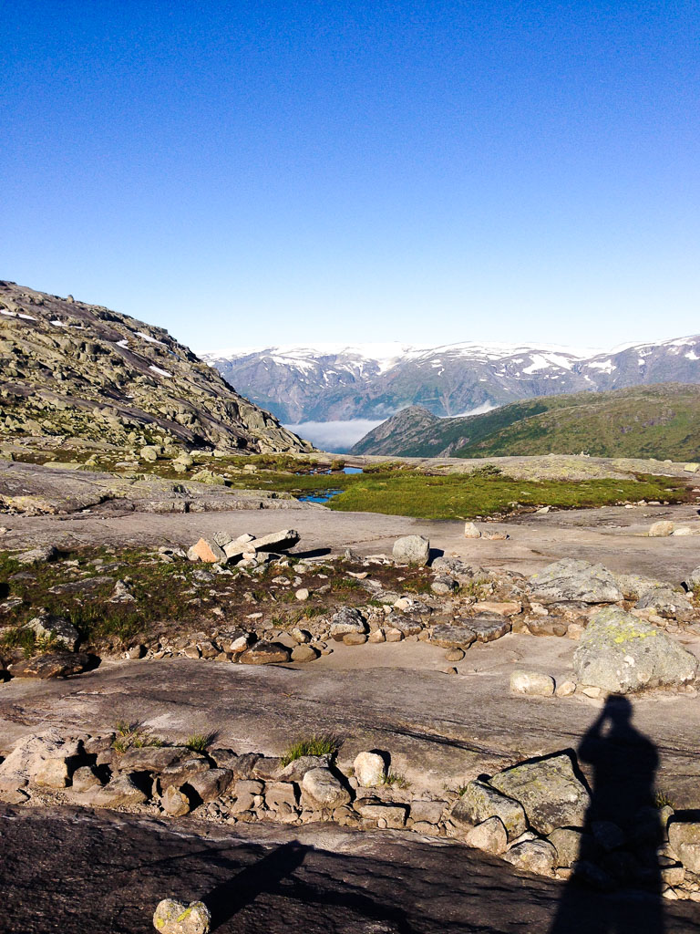 View on the hike, Trolltunga, Norway (Eat Me. Drink Me.)