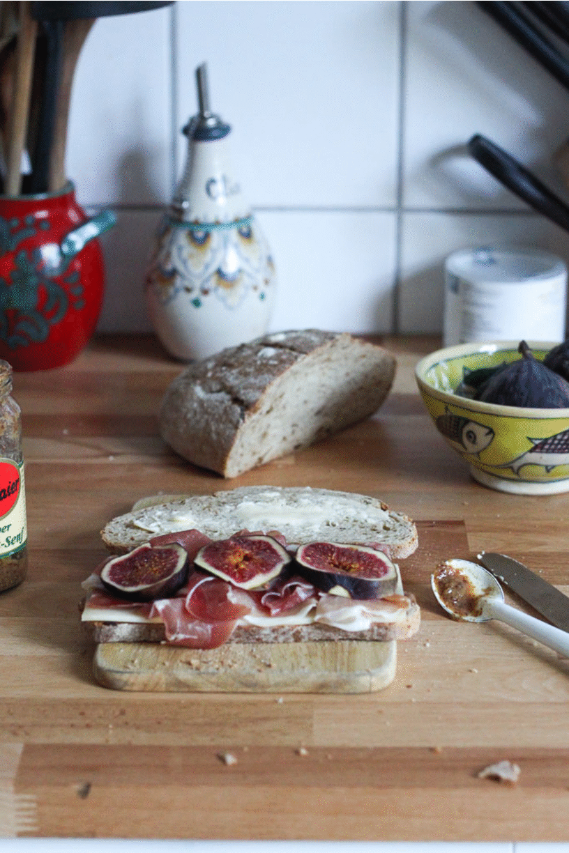 Prosciutto, figs, arugula (Eat Me. Drink Me.)