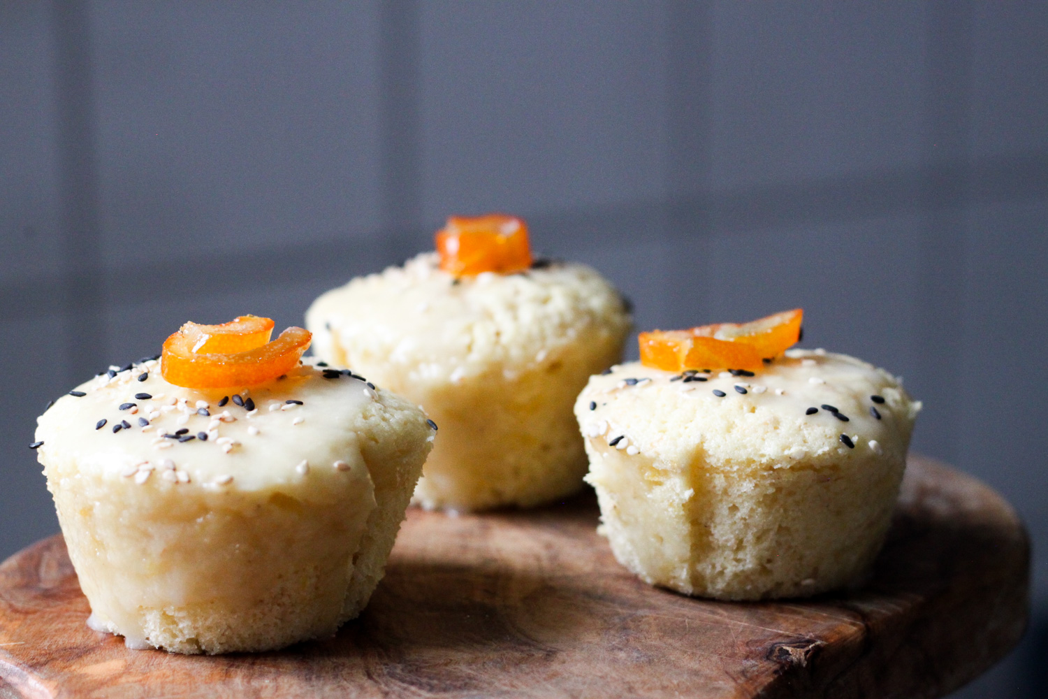 Ultra-lemony cupcakes with tahini icing (Eat Me. Drink Me.)