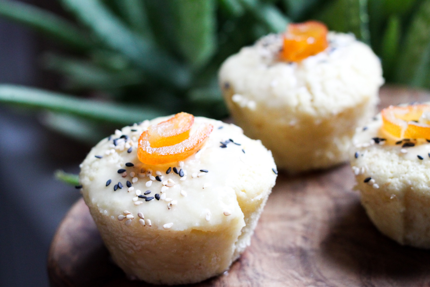 Lemon Sesame Seed Cupcakes (Eat Me. Drink Me.)