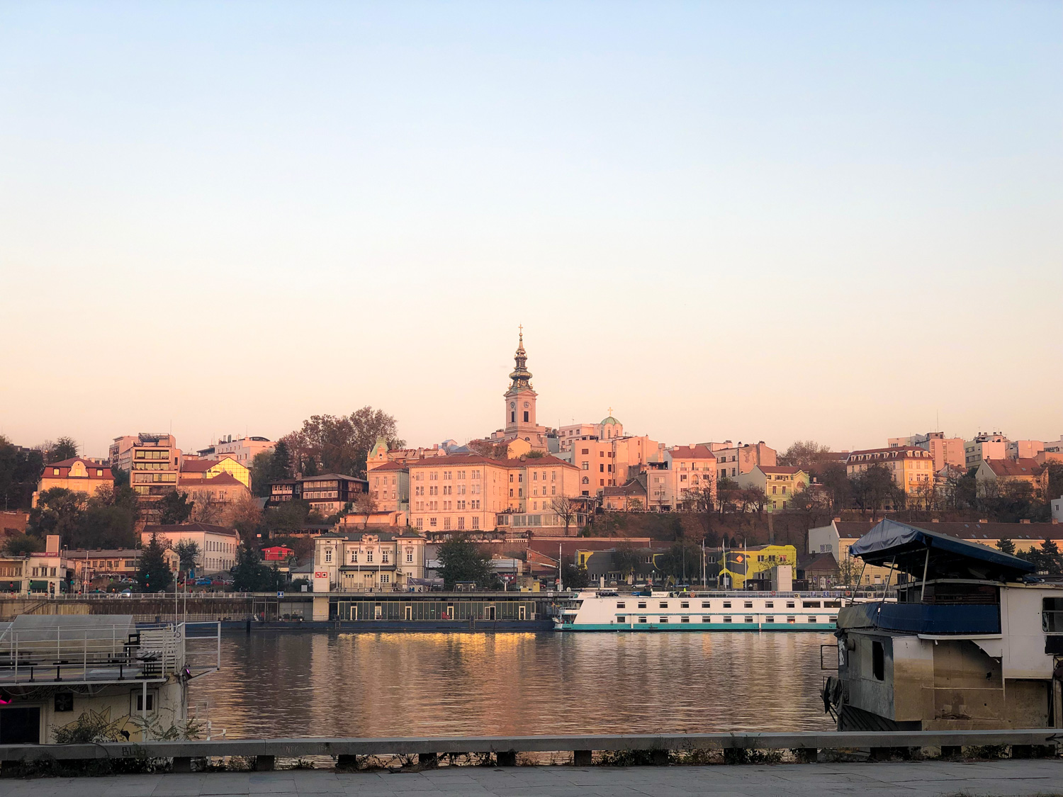 Waterfront view of old Belgrade (Eat Me. Drink Me.)