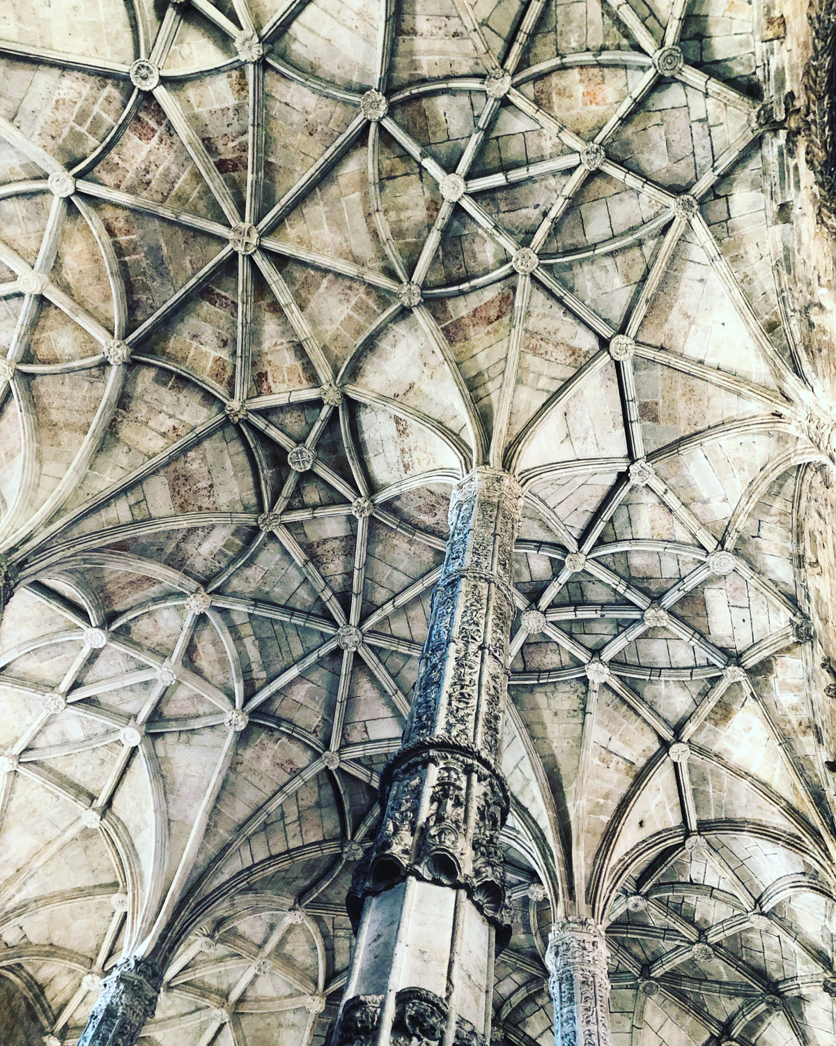 The roof of the San Jeronimos Monastery, Lisbon (Eat Me. Drink Me.)