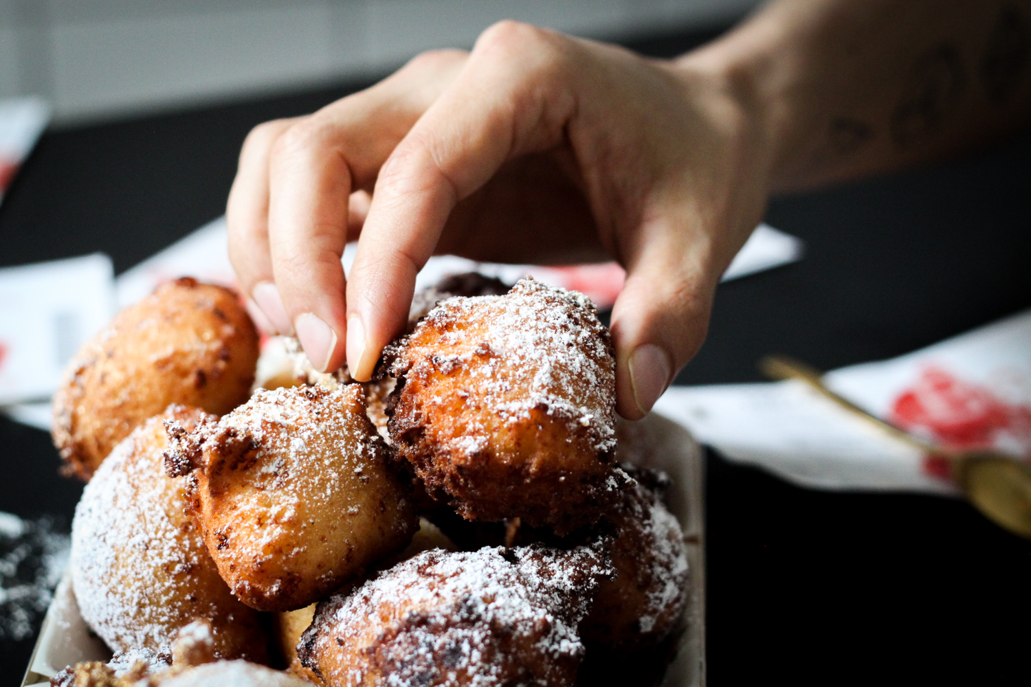 Beignets are addictive (Eat Me. Drink Me.)